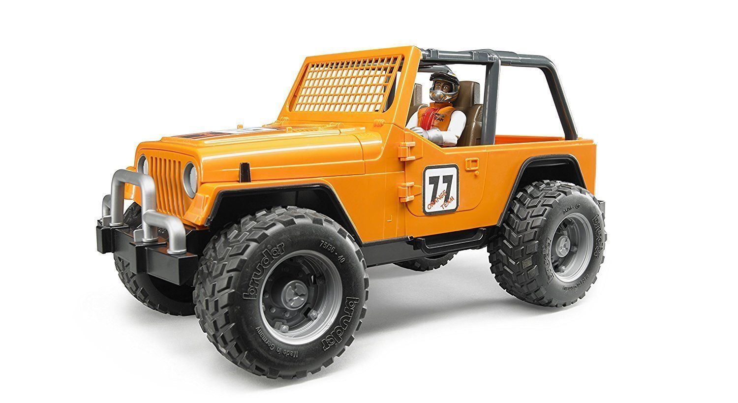 Buy Bruder - Jeep Cross Country Racer Orange 02542