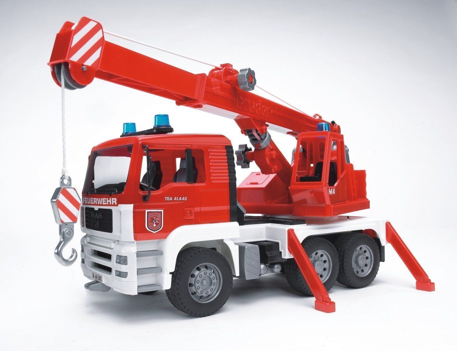 Buy Bruder  MAN Fire  Engine Crane Truck  02770