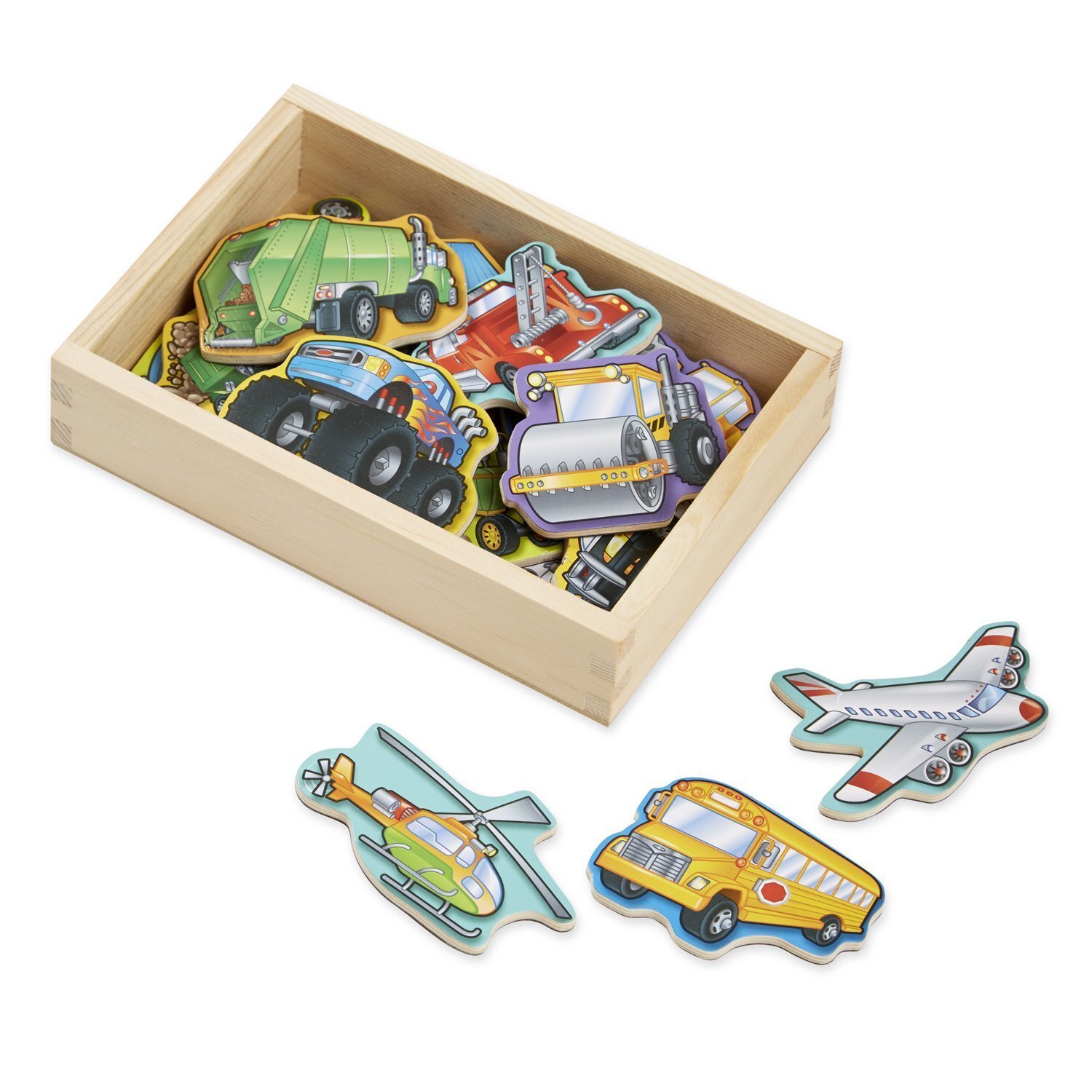 Buy Melissa & Doug - Magnetic Wooden Vehicles