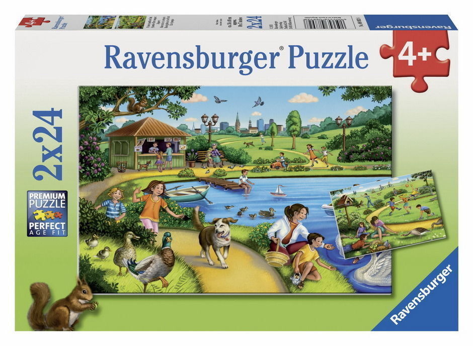 Buy Ravensburger - Having Fun In The Park Puzzle 2x24pc