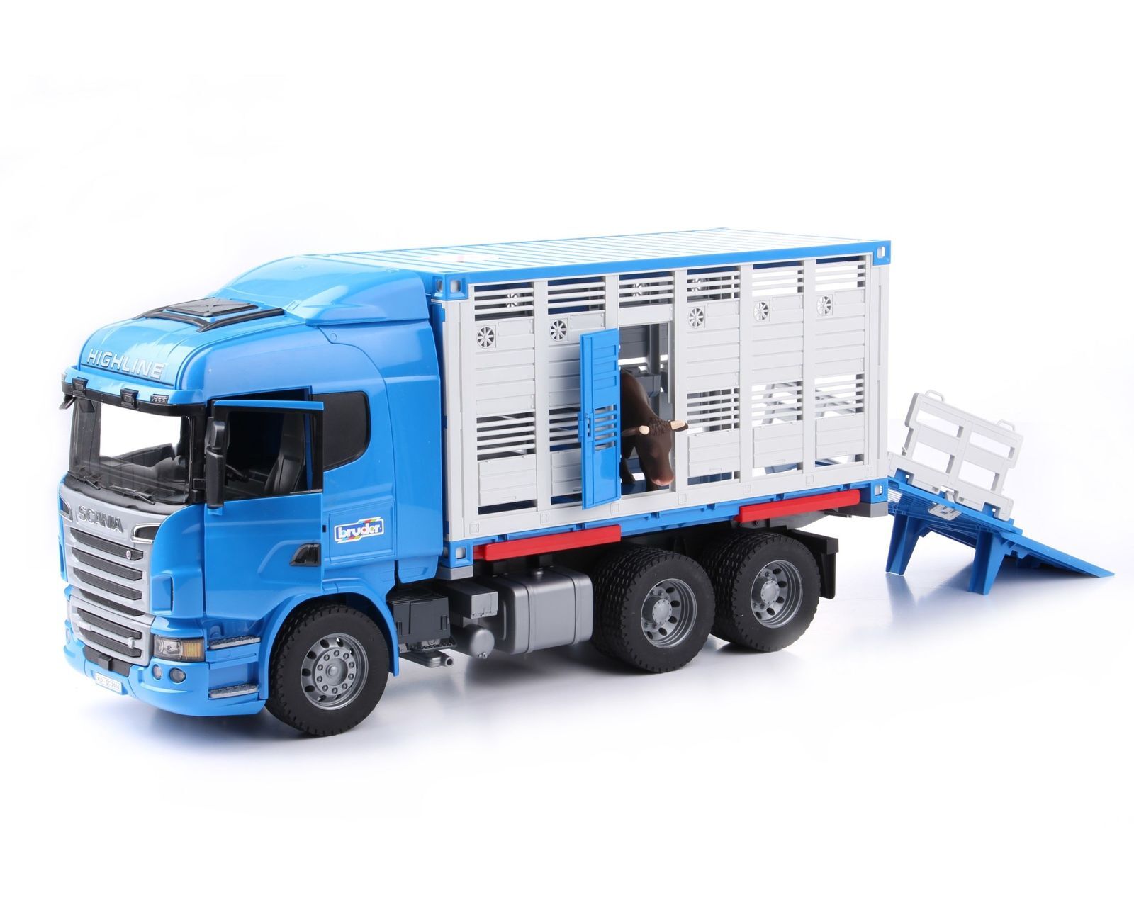 Buy Bruder Scania R-Series Cattle Transportation Truck 03549