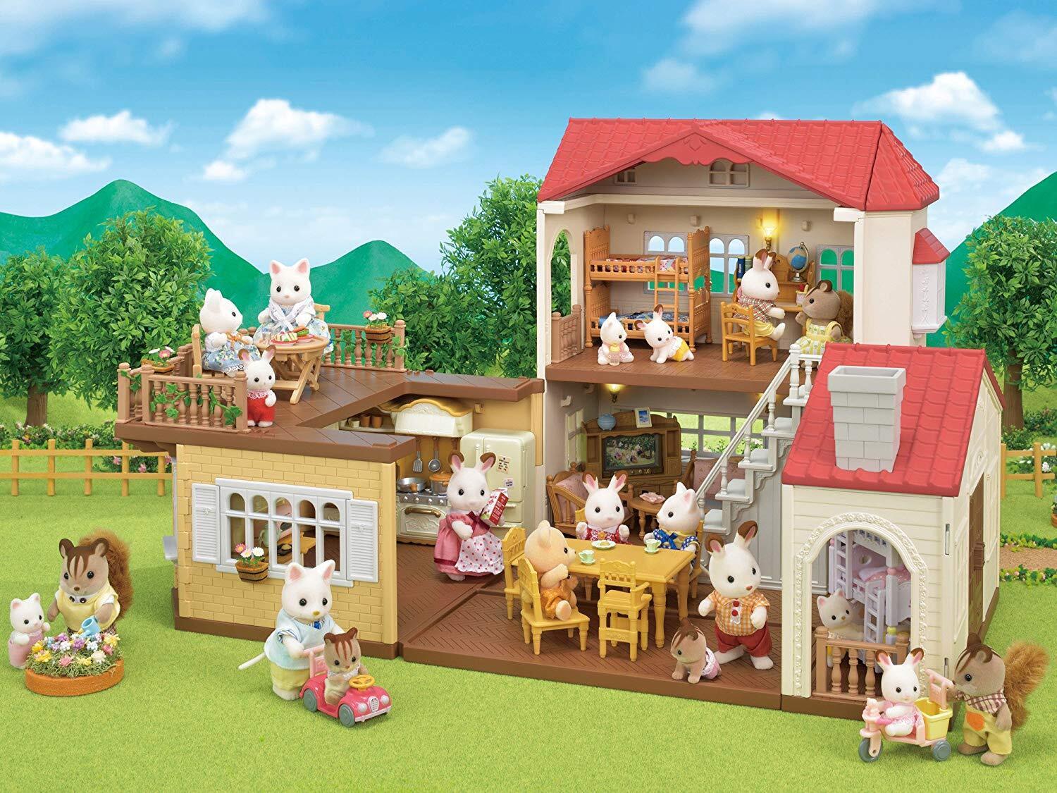 Buy Sylvanian Families - Red Roof Country Home