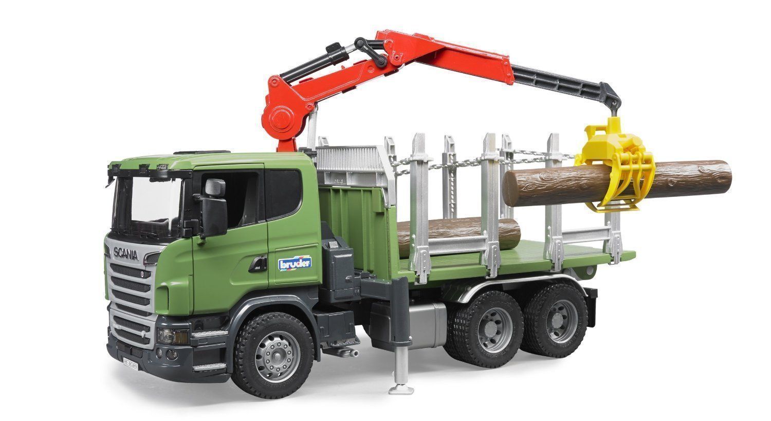 Buy Bruder - Scania R-Series Timber Truck with Loading Crane 03524