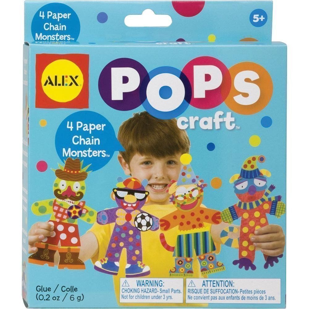 Buy Alex - 4 Paper Chain Monsters Pops