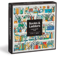 Galison - Books and Ladders Classic Board Game