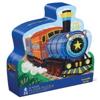 Crocodile Creek - All Aboard Floor Puzzle 36pc