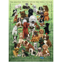 Cobble Hill - Puppy Love Family Puzzle 350pc