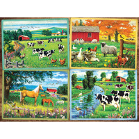 Cobble Hill - Country Friends Large Piece Puzzle 275pc