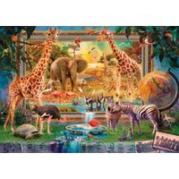 Educa - Savana Coming To Life Puzzle 4000pc