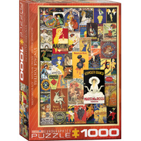 Eurographics - Variety Vintage Posters Puzzle 1000pc