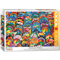 Eurographics - Mexican Ceramic Plates Puzzle 1000pc