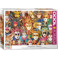 Eurographics - Venetian Masks Puzzle 1000pc