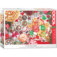 Eurographics - Christmas Table Puzzle 1000pc