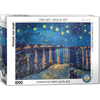 Eurographics - Van Gogh, The Starry Night Over The Rhone Puzzle 1000pc