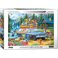 Eurographics - Loading the Jeep Wagoneer Puzzle 1000pc