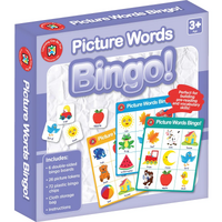 Learning Can Be Fun - Picture Words Bingo