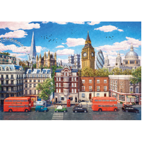 Gibsons - Streets Of London Large Piece Puzzle 250pc