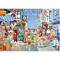 Gibsons - Heading For The Beach Large Piece Puzzle 500pc