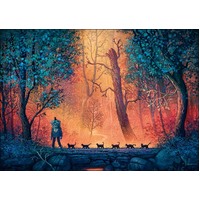 Heye - Inner Mystic, Woodland March Puzzle 1000pc