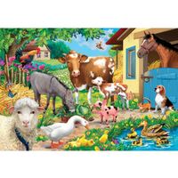 Holdson - Gallery, Farmyard Friends Large Piece Puzzle 300pc