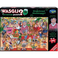 Holdson - WASGIJ? Christmas 18 Gingerbread Showstopper! Puzzle 1000pc