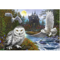 Holdson - Gallery, Snowy Owls Large Piece Puzzle 300pc