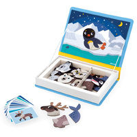 Janod - Polar Animals Magnetibook