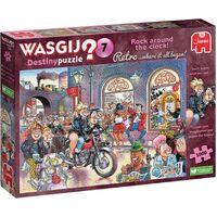 Jumbo - WASGIJ? Retro Destiny 7 Rock Around the Clock Puzzle 1000pc