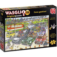 Jumbo - WASGIJ? Original 19 Cone-Gestion! Puzzle 1000pc