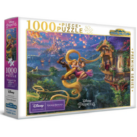 Harlington - Thomas Kinkade Disney - Tangled Up in Love Puzzle 1000pc