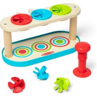 Melissa & Doug - Match & Push Spinning Tops