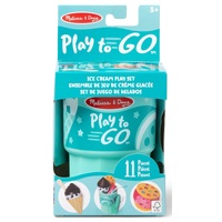 Melissa & Doug - Play to Go - Ice Cream Play Set 