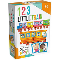 EcoPlay - 123 Little Train Puzzle