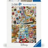 Ravensburger - Disney Stamps & Toys Puzzle 2x500pc