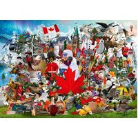 Ravensburger - Oh Canada! Puzzle 1000pc