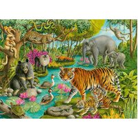 Ravensburger - Animals Of India Puzzle 60pc