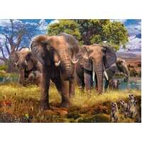 Ravensburger - Elephant Family Puzzle 500pc