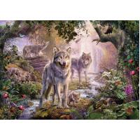 Ravensburger - Summer Wolves Puzzle 1000pc