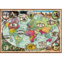 Ravensburger - Around the World by Bike Puzzle 1000pc