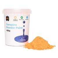 EC - Tempera Powder Paint 450gm Orange