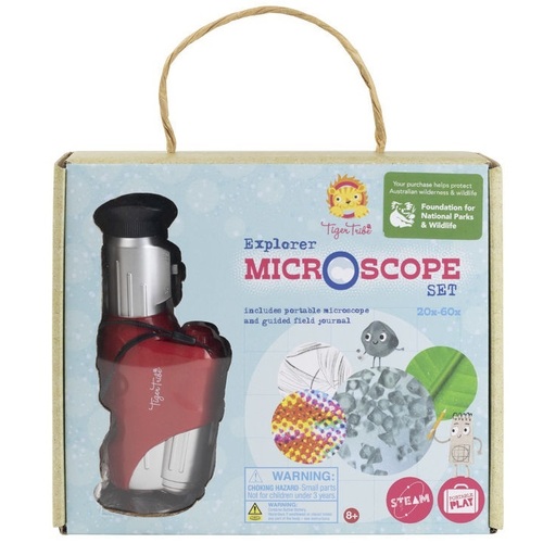 Tiger Tribe - Explorer Microscope Set