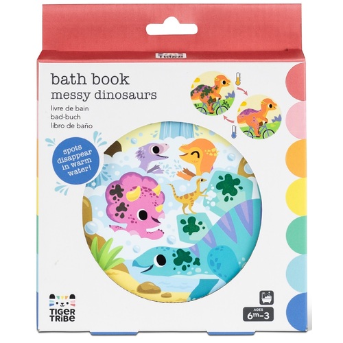 Tiger Tribe - Bath Book - Messy Dinosaurs