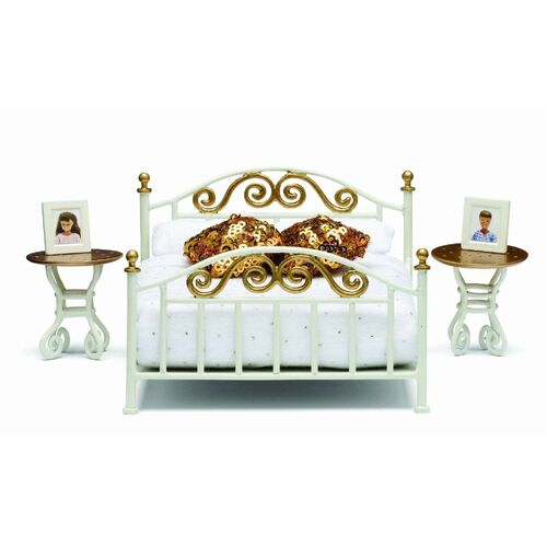 Buy Lundby - Smaland Brass Bedroom Set