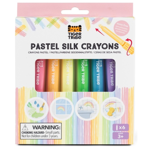 Tiger Tribe - Pastel Silk Crayons