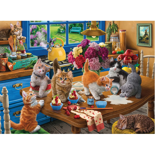 Anatolian - Kittens in the Kitchen Puzzle 1000pc