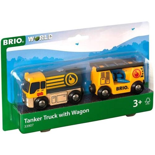 BRIO - Tanker Truck with Hose Wagon