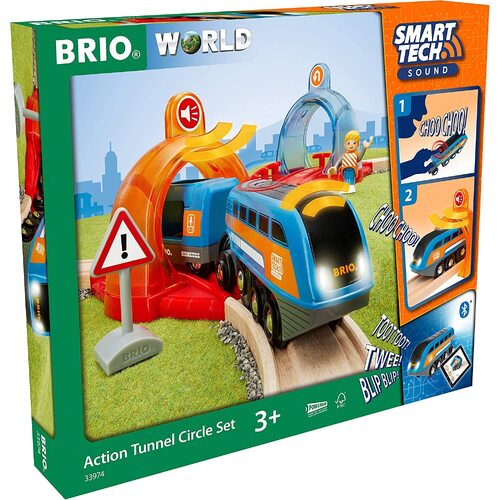 BRIO - Smart Tech Sound Action Tunnel Circle Set