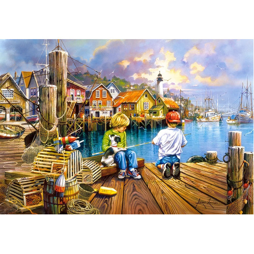 Castorland - At The Dock Puzzle 1000pc