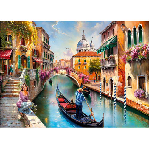 Cherry Pazzi - Summer in Venice Puzzle 1000pc