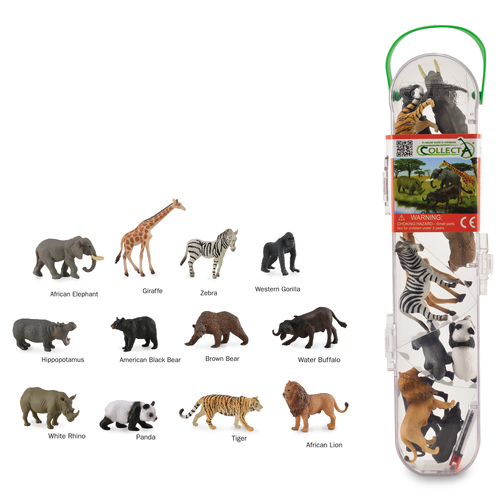 Collecta - Wild Life Tube A (12 pieces)